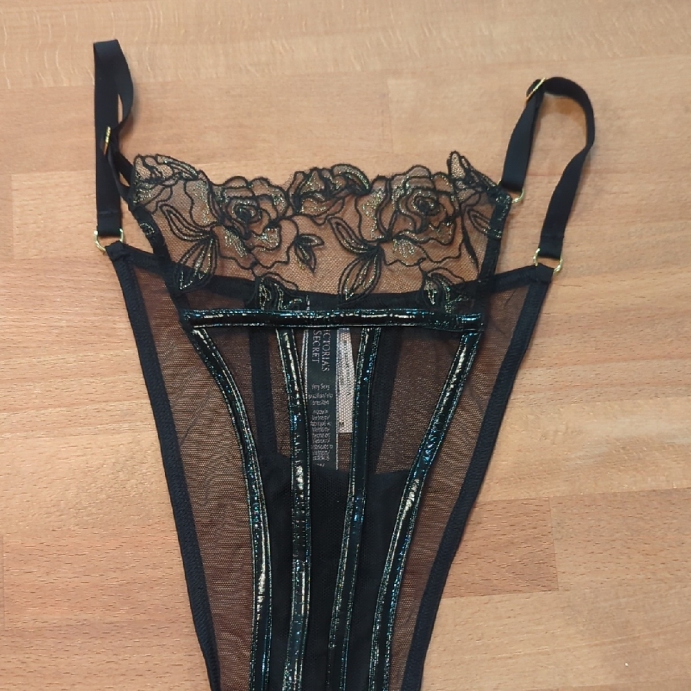 Victoria's Secret Black Lace Panties